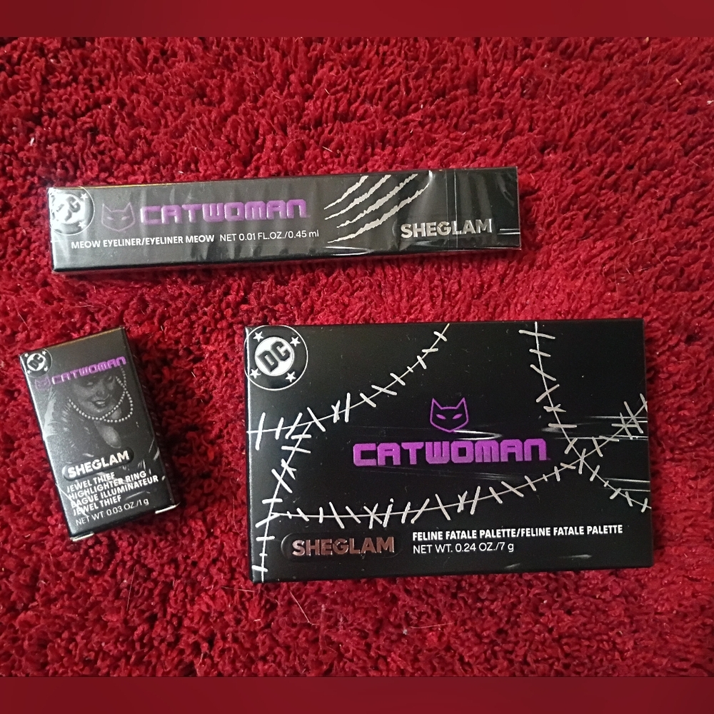 NWT CATWOMAN™ | SHEGLAM 3pc Set - Picture 2 of 5